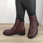 GHETE CASUAL DAMA FORMAZIONE 2915Q06 BORDO